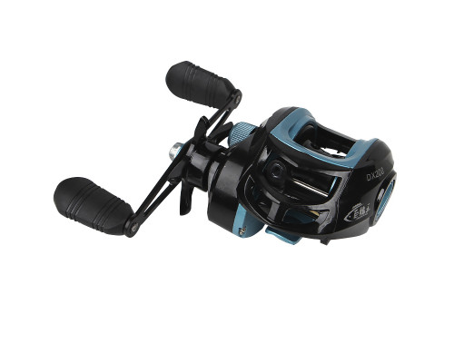 Катушка мультипликаторная Juqiwang DX 200 Black-Blue Right