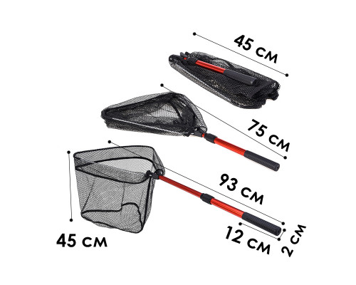 Подсак телескопический LEO 28262