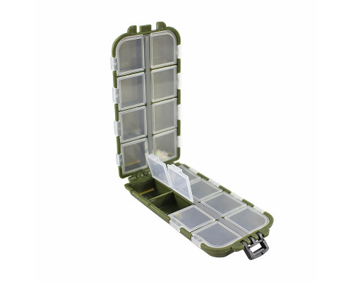 Органайзер для рыболовных снастей LEO 26109 16 отсеков Green