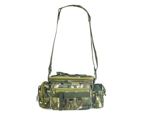 Сумка для рыболовных снастей LEO 28012 Camouflage CP 34*17*16 см