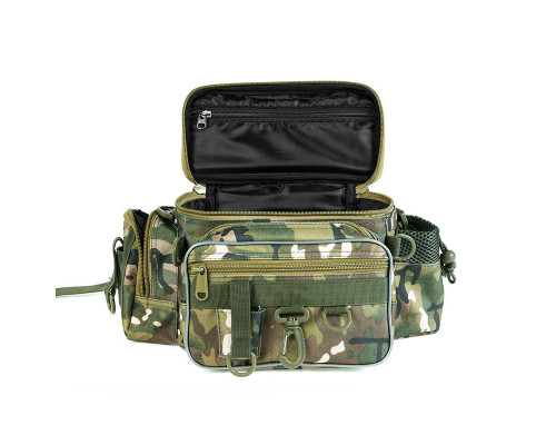 Сумка для рыболовных снастей LEO 28012 Camouflage CP 34*17*16 см