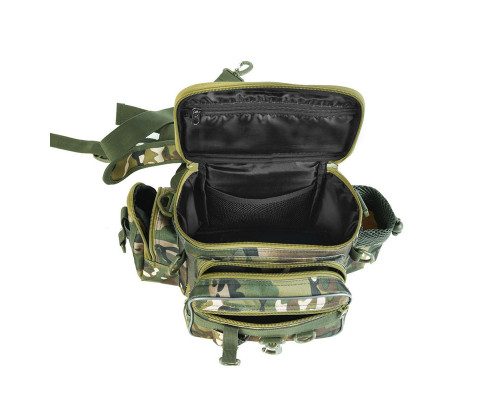 Сумка для рыболовных снастей LEO 28012 Camouflage CP 34*17*16 см