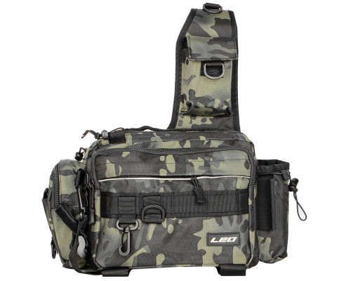 Сумка для рыболовных снастей LEO 28159 Black Camouflage