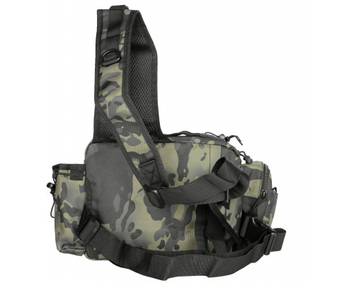 Сумка для рыболовных снастей LEO 28159 Black Camouflage