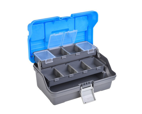 Ящик для снастей LEO 27878 Blue 32*19*14.5 см