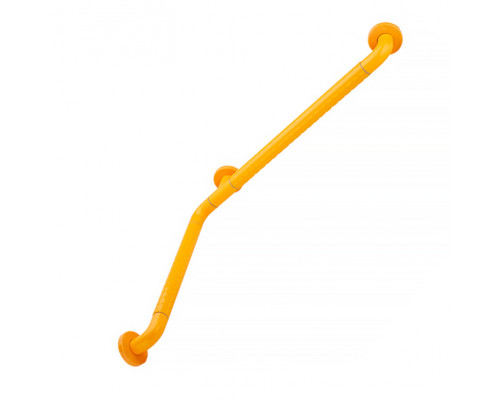 Поручень STWU-048 для людей с инвалидностью прямой из нержавеющей стали покрытые ABS пластиком 135°