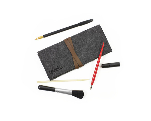 Набор инструментов для скретч-картин Bright City Wl-54 5 предметов с чехлом