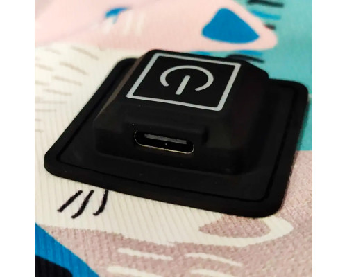 Портативный подогреватель AQW5G Cats для детской бутылочки USB 3 режима Blue