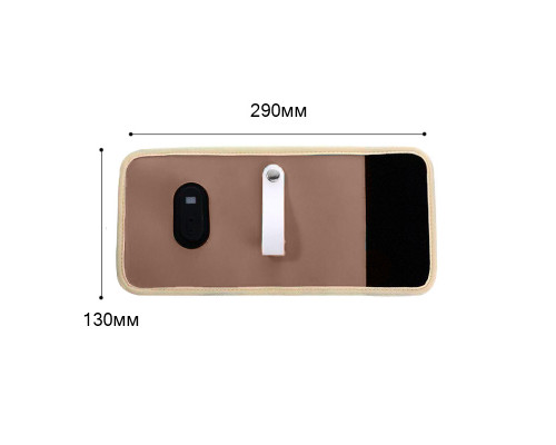 Портативный подогреватель N-025 для детской бутылочки USB цифровой дисплей Coffee