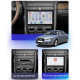 Штатная магнитола Lesko для Audi A4 III (B7) 2004-2009 экран 9" 4/64 QLED CarPlay 4G Wi-Fi GPS 360 Prime