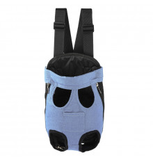 Рюкзак-кенгуру для животных SY210814 Light Jeans с карманом L