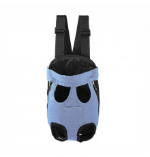 Рюкзак-кенгуру для животных SY210814 Light Jeans с карманом M