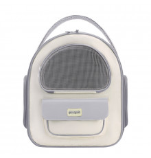 Рюкзак-переноска для животных кошек и собак Moorpet 242210 33*34*22 см Gray