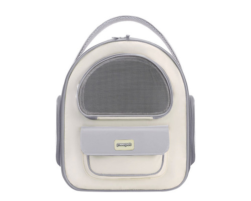 Рюкзак-переноска для животных кошек и собак Moorpet 242210 33*34*22 см Gray