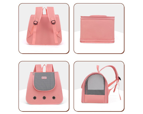 Рюкзак-переноска для кошек Moorpet 257711 Peach