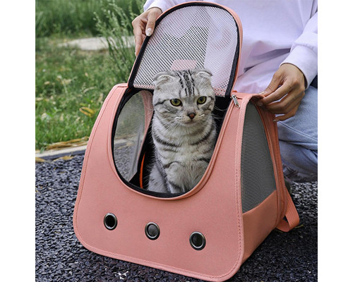 Рюкзак-переноска для кошек Moorpet 257711 Peach