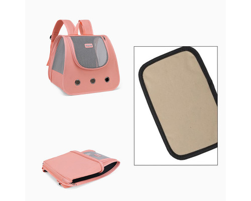 Рюкзак-переноска для кошек Moorpet 257711 Peach