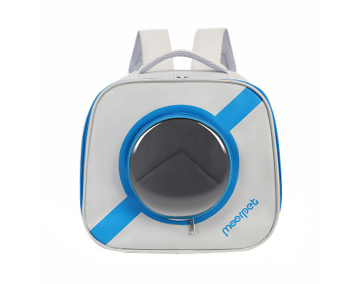Рюкзак-переноска для кошек Taotaopets 241109 Window Blue