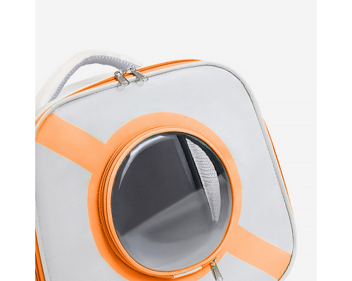 Рюкзак-переноска для кошек Taotaopets 241109 Window Orange