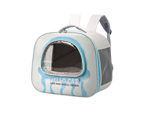 Рюкзак-переноска для животных кошек и собак Taotaopets 247722 Blue