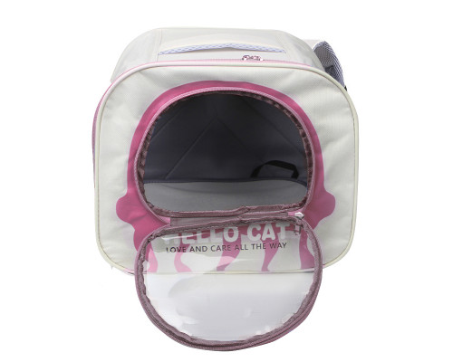 Рюкзак-переноска для животных кошек и собак Taotaopets 247722 Red