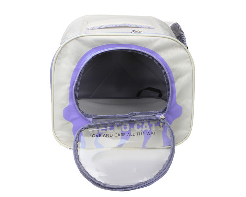 Рюкзак-переноска для животных кошек и собак Taotaopets 247722 Violet
