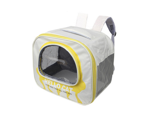 Рюкзак-переноска для животных кошек и собак Taotaopets 247722 Yellow