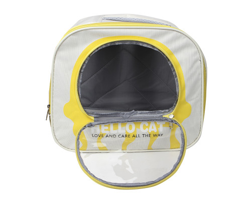 Рюкзак-переноска для животных кошек и собак Taotaopets 247722 Yellow