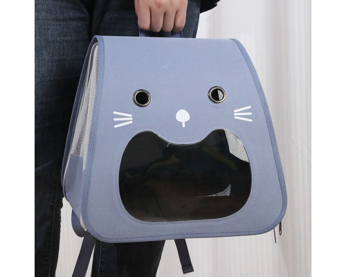 Рюкзак-переноска для животных кошек и собак Taotaopets 247723 Blue
