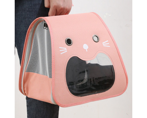 Рюкзак-переноска для животных кошек и собак Taotaopets 247723 Pink