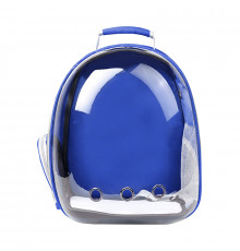 Рюкзак-переноска для кошек Taotaopets 252203 Panoramic 35*25*42cm Blue