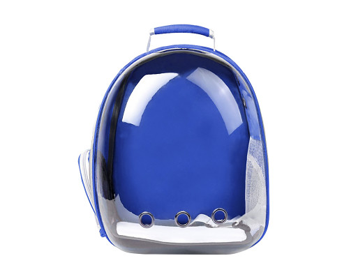 Рюкзак-переноска для кошек Taotaopets 252203 Panoramic 35*25*42cm Blue