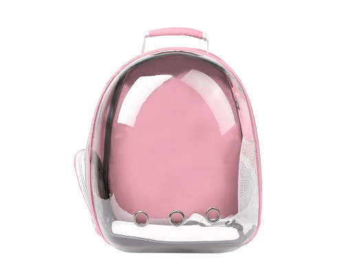 Рюкзак-переноска для кошек Taotaopets 252203 Panoramic 35*25*42cm Pink