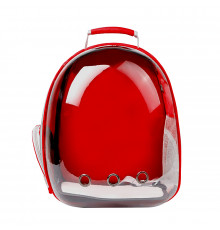 Рюкзак-переноска для кошек Taotaopets 252203 Panoramic 35*25*42cm Red