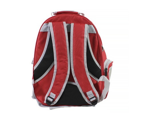 Рюкзак-переноска для кошек Taotaopets 252203 Panoramic 35*25*42cm Red