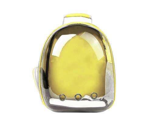 Рюкзак-переноска для кошек Taotaopets 252203 Panoramic 35*25*42cm Yellow