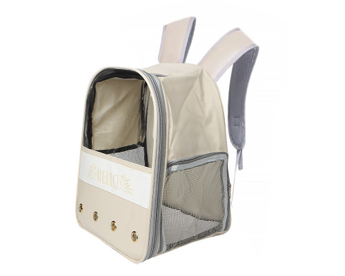 Рюкзак-переноска для кошек Taotaopets 261102 32*24*40 cm Beige