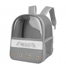 Рюкзак-переноска для кошек Taotaopets 261102 32*24*40 cm Gray