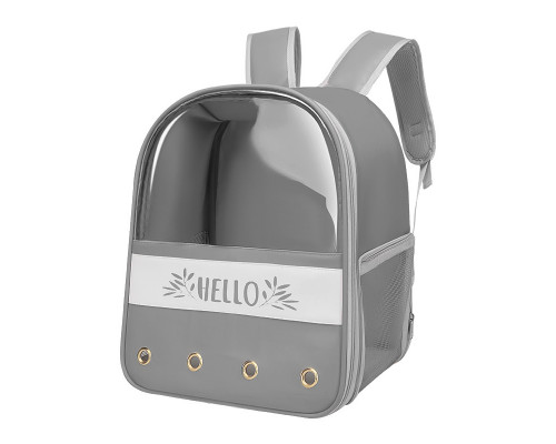 Рюкзак-переноска для кошек Taotaopets 261102 32*24*40 cm Gray