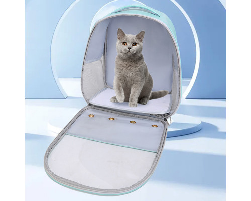 Рюкзак-переноска для кошек Taotaopets 261102 32*24*40 cm Green