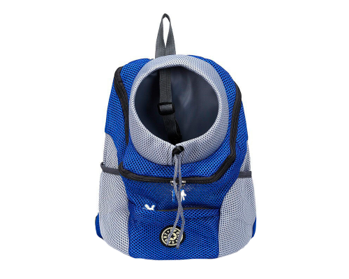 Рюкзак-переноска для кошек и собак Venxius D-07 Blue L
