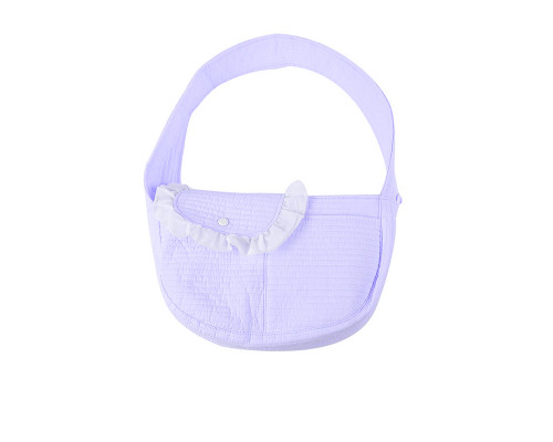 Слинг-переноска для котов и собак SY-2022-0502 Violet M (40*11*26 см)