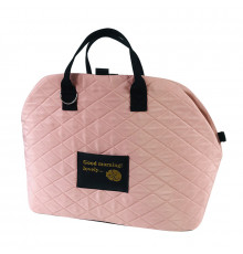 Сумка-переноска для животных S82 для собак и кошек автомобильная портативная Pink