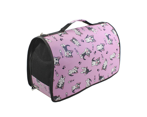 Сумка-переноска для кошек Taotaopets 243307 52*22*29 см Cat Pink