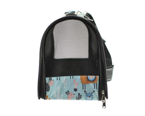 Сумка-переноска для котов и собак Taotaopets 246610 M Blue Alpaca