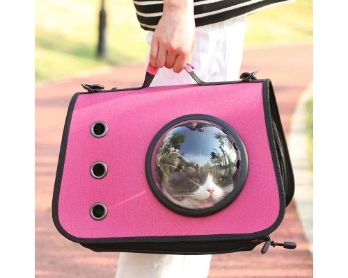Сумка-переноска для кошек Taotaopets 254405 40*25*25 cm Pink