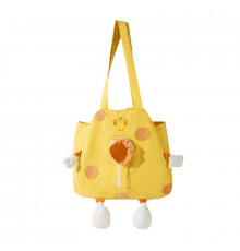 Сумка-переноска для кошек и собак 2404SXMJ3153 Сookies холщовая Yellow L