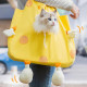 Сумка-переноска для кошек и собак 2404SXMJ3153 Сookies холщовая Yellow L