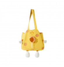 Сумка-переноска для кошек и собак 2404SXMJ3153 Сookies холщовая Yellow M