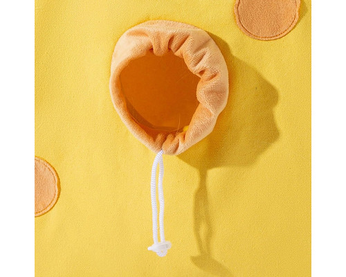 Сумка-переноска для кошек и собак 2404SXMJ3153 Сookies холщовая Yellow M